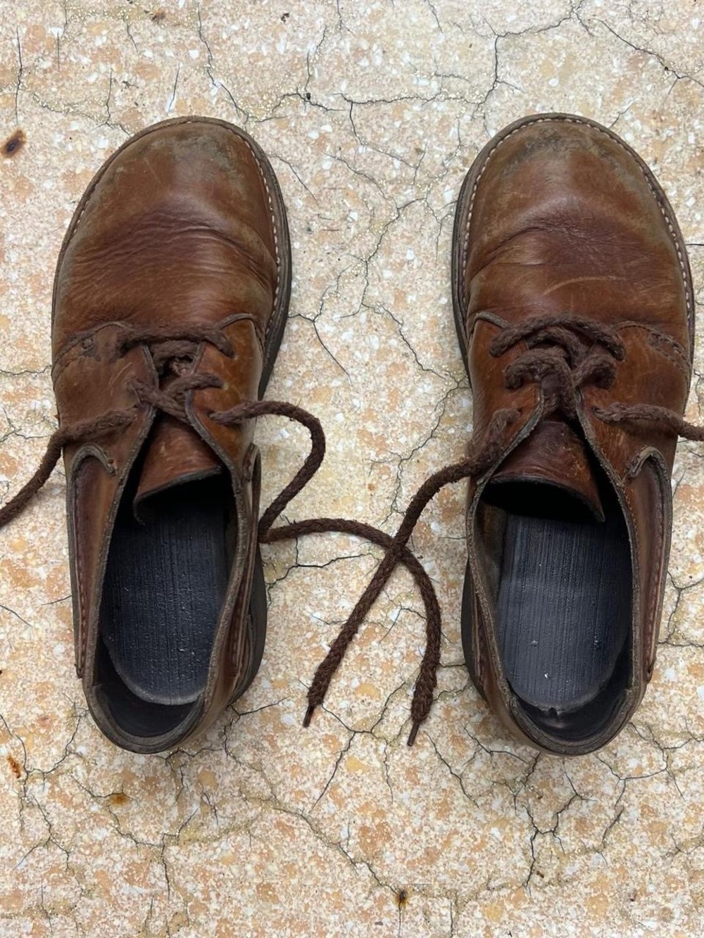 Clarks Brown Leather Men's Chukka Boots